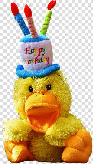 Duck  Birthday  Happy Birthday  Soft Toy   Ente Geburtstag  HD Png Download