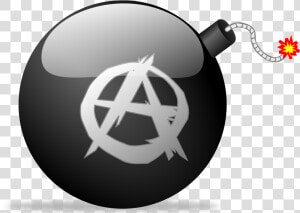 Anarchist Bomb Clip Arts   Anarchy Bomb  HD Png Download