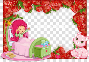 Cadre Charlotte Aux Fraises   Cartoon  HD Png Download