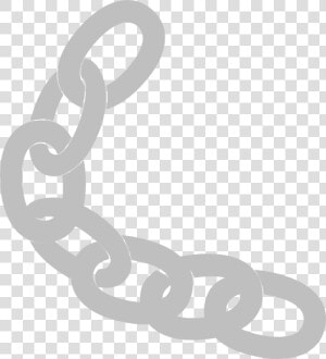 Grey Chain Link Framed Clip Art At Clker   Chain Clipart  HD Png Download