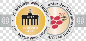 Medalla Berlinerweinthrophy Lvcrianza2014   Berliner Wine Trophy 2018  HD Png Download