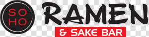 Ramen Sake Bar Logo   Graphics  HD Png Download