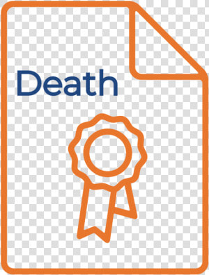 New Jersey Death Certificate   Death Certificate Icon  HD Png Download