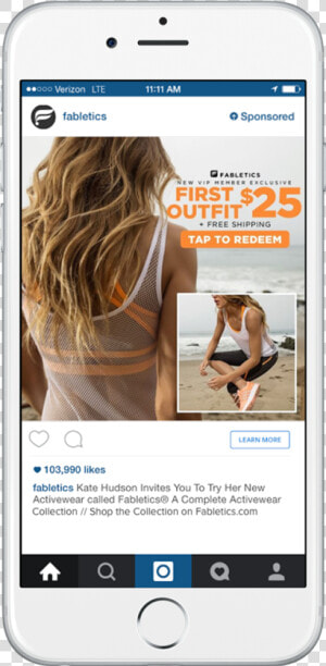 Examples Best Practices   Instagram Feed Ad Example  HD Png Download