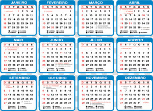 Calendário 2020 Para Imprimir  HD Png Download