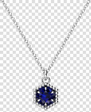 Loie Petite 14kw Sapphire Necklace   Necklace  HD Png Download