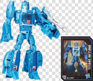 Blurr 6” Action Figure   Transformers Titans Return Blurr  HD Png Download