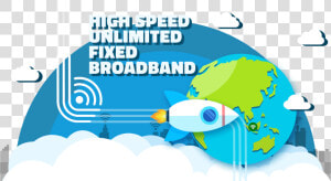 Internet Clipart Broadband  HD Png Download