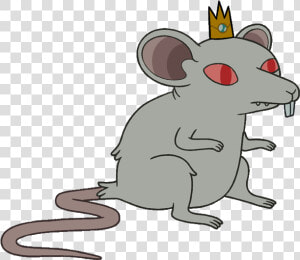 Transparent Rat Clipart Png   Rat With A Crown  Png Download