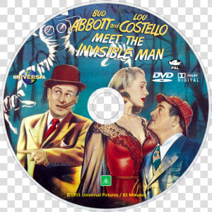 Abbott And Costello Meet The Invisible Man  HD Png Download