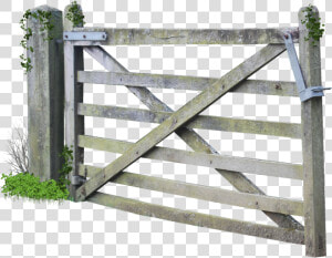 Gate   Old Wood Farm Gate  HD Png Download