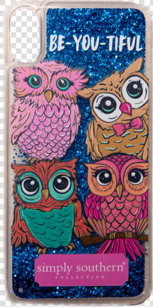 Owl Blue Glitter Phone Case Class Lazyload Lazyload  HD Png Download