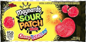 Maynards Sour Patch Kids Sour Cherry Blasters  HD Png Download