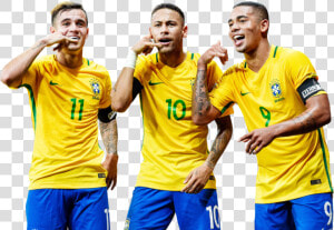 Philippe Coutinho Neymar Gabriel Jesus   Philippe Coutinho Brasil Png  Transparent Png