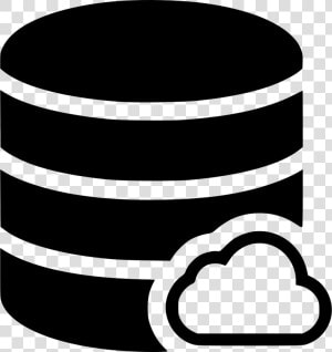 Add Database To Cloud   Database Icon Png  Transparent Png