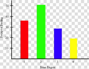 Bar Graph Representing The Amount Of Receptor Binding   Aba Bar Graph Examples  HD Png Download