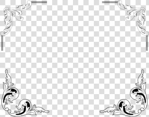 Victorian Border Frame Art Deco Free Photo From Needpix   Border Frame Art  HD Png Download