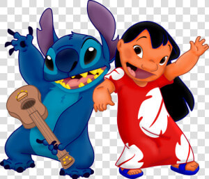 Lilo And Stitch Png   Lilo Y Stitch A Color  Transparent Png