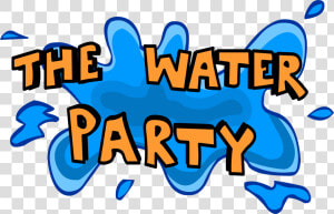 Water Party Clipart   Blue Water Party Clipart  HD Png Download