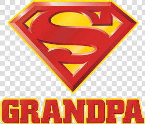 Superman Super Grandpa Men S Long Sleeve T shirt   Superman Super Grandpa  HD Png Download