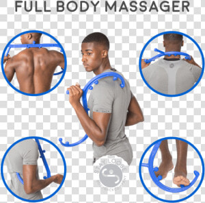 Body Back Buddy Trigger Point Self Massage Tool And   Body Back Buddy  HD Png Download