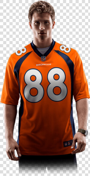 Camisa Futebol Americano Nike Denver Broncos Masculina   Von Miller Fans Jersey  HD Png Download