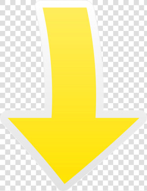 Yellow Font Design Pattern   Down Yellow Arrow Png  Transparent Png