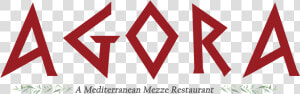 Agora Greek Restaurant Logo  HD Png Download