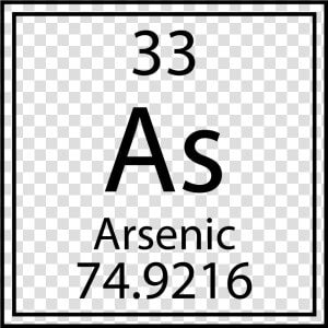 Arsenic Detection   Arsenic Symbol Periodic Table  HD Png Download