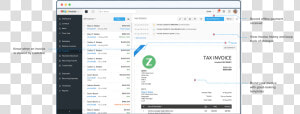 Create Invoice   Zoho Invoice   Smart Invoice  HD Png Download