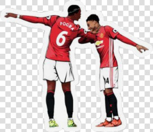 Lingard And Pogba Just Love Them So Much⚽️🌍they Are   Pogba And Lingard Dab  HD Png Download