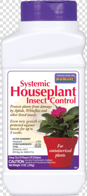 Systemic Houseplant Insect Control   Bonide Systemic Houseplant Insect Control  HD Png Download