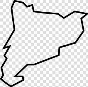 Catalonia Blank Map Computer Icons Geography   Catalonia Map Outline  HD Png Download