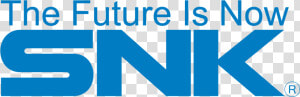 Snk Logo   Neogeo The Future Is Now  HD Png Download