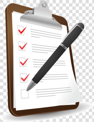 Checklist Background Png   Clipboard With Checklist Png  Transparent Png