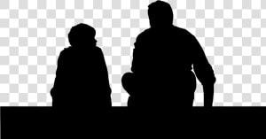 Father Son Child Silhouette Clip Art   Father And Son Silhouette Png  Transparent Png