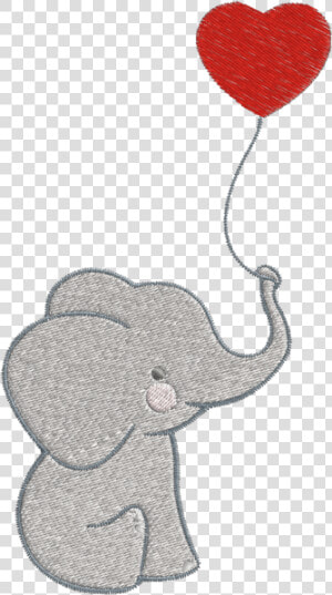 Bordado Elefante  HD Png Download