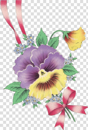 Pansy Fairy Png  Transparent Png