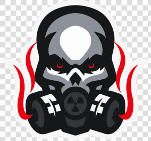 Skull Gas Mask Png  gaming Skull Logo Transparent    Logo E Sports Png  Png Download