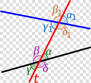 Draw Three Lines In A Plane That Form 8 Angles In All  HD Png Download