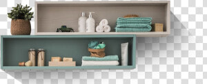 Bath And Beach Towel Exporter   Shelf  HD Png Download