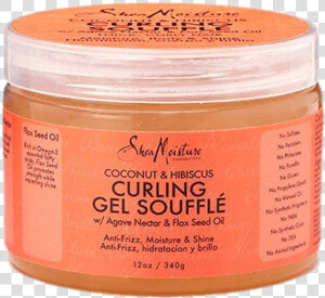 Shea Moisture Coconut  amp  Hibiscus Curling Gel Souffle  HD Png Download