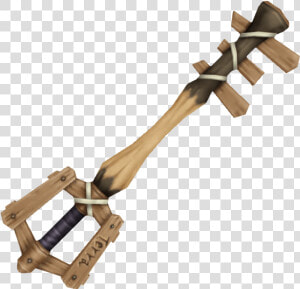 Wooden Keyblade Khbbs   Birth By Sleep Wooden Keyblade  HD Png Download