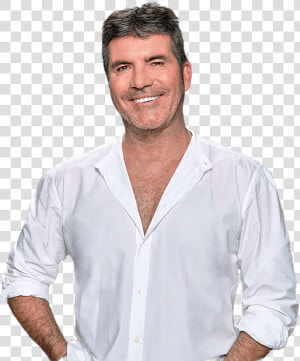 Simon Cowell Camiseta Blanca   Simon Cowell Png  Transparent Png