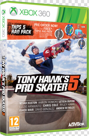 Tony Hawk Pro Skater 5 Ps4  HD Png Download