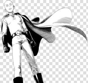 Manga Png   One Punch Man Manga Drawing  Transparent Png