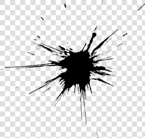 Transparent Ink Splash Png   Ink Splatter  Png Download