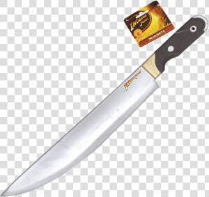 Indiana Jones Machete Costume Weapon   Toy Indiana Jones Machete  HD Png Download