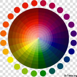 Colours Chart Clipart   Colour Wheel Dark To Light  HD Png Download