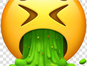 No  You Don T Have Shigellosis   Puking Emoji Transparent Background  HD Png Download